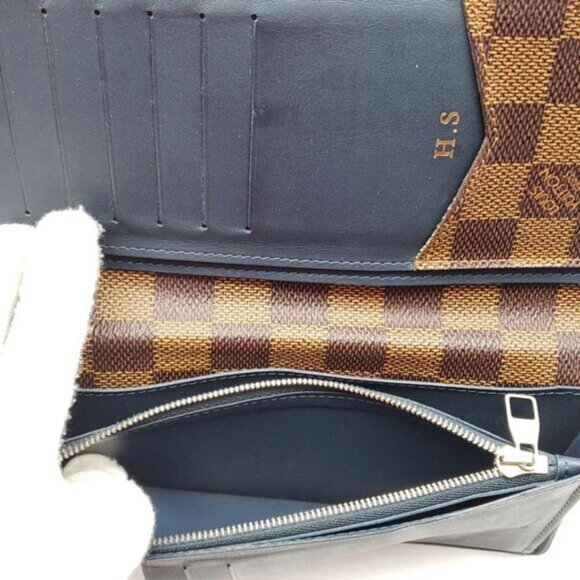 Louis Vuitton Portefeuille Brazza Damier Ebene Long Wallet - Picture 8 of 14